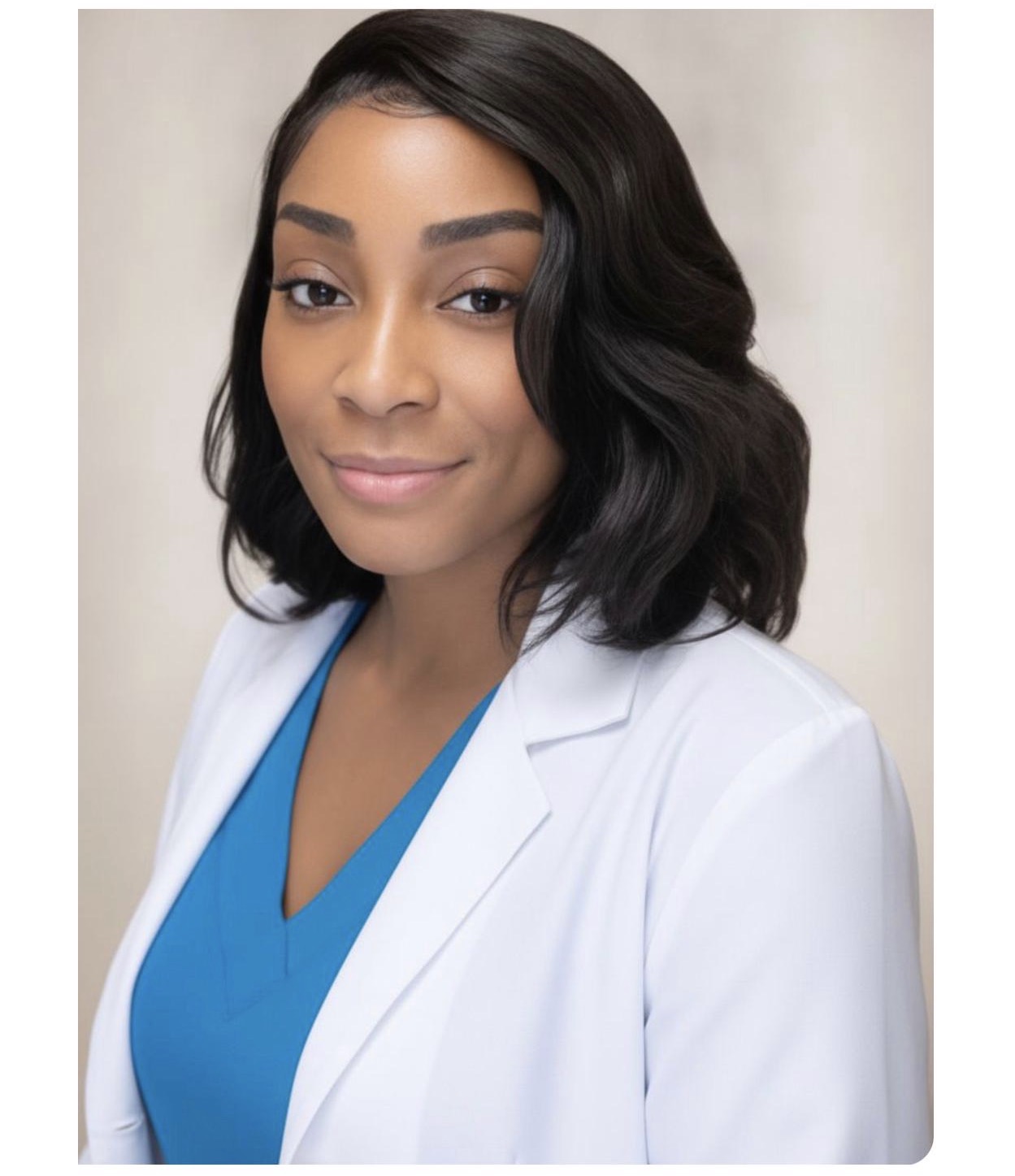 Portrait of Dr. Kimone Johns, DNP, PMHNP-BC, FNP-BC, APRN, founder and lead provider at K. Johns Medical